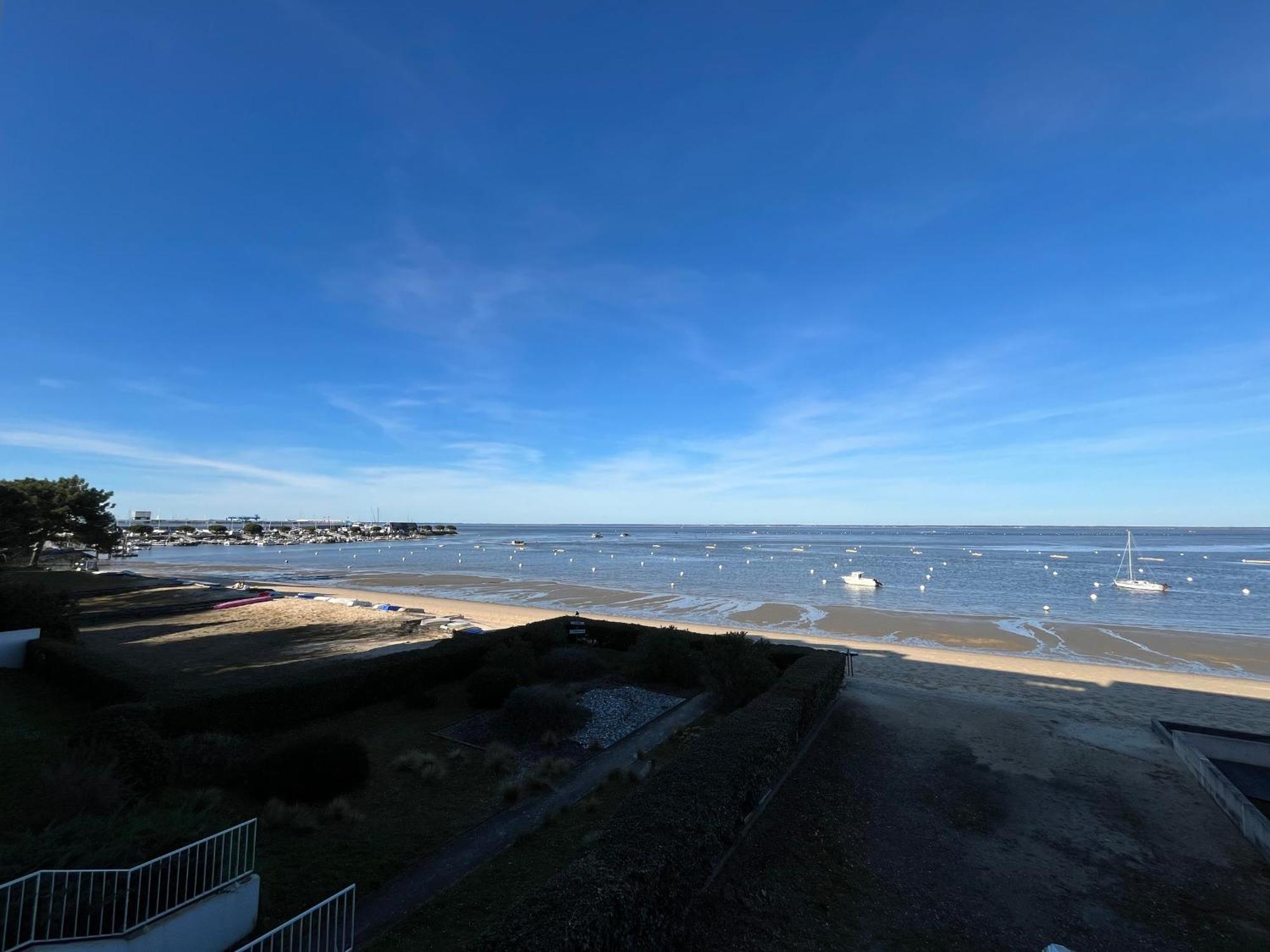Duplex T1 Vue Mer A Arcachon - Acces Direct Plage - Quartier Aiguillon - Fr-1-319-71 Exteriör bild