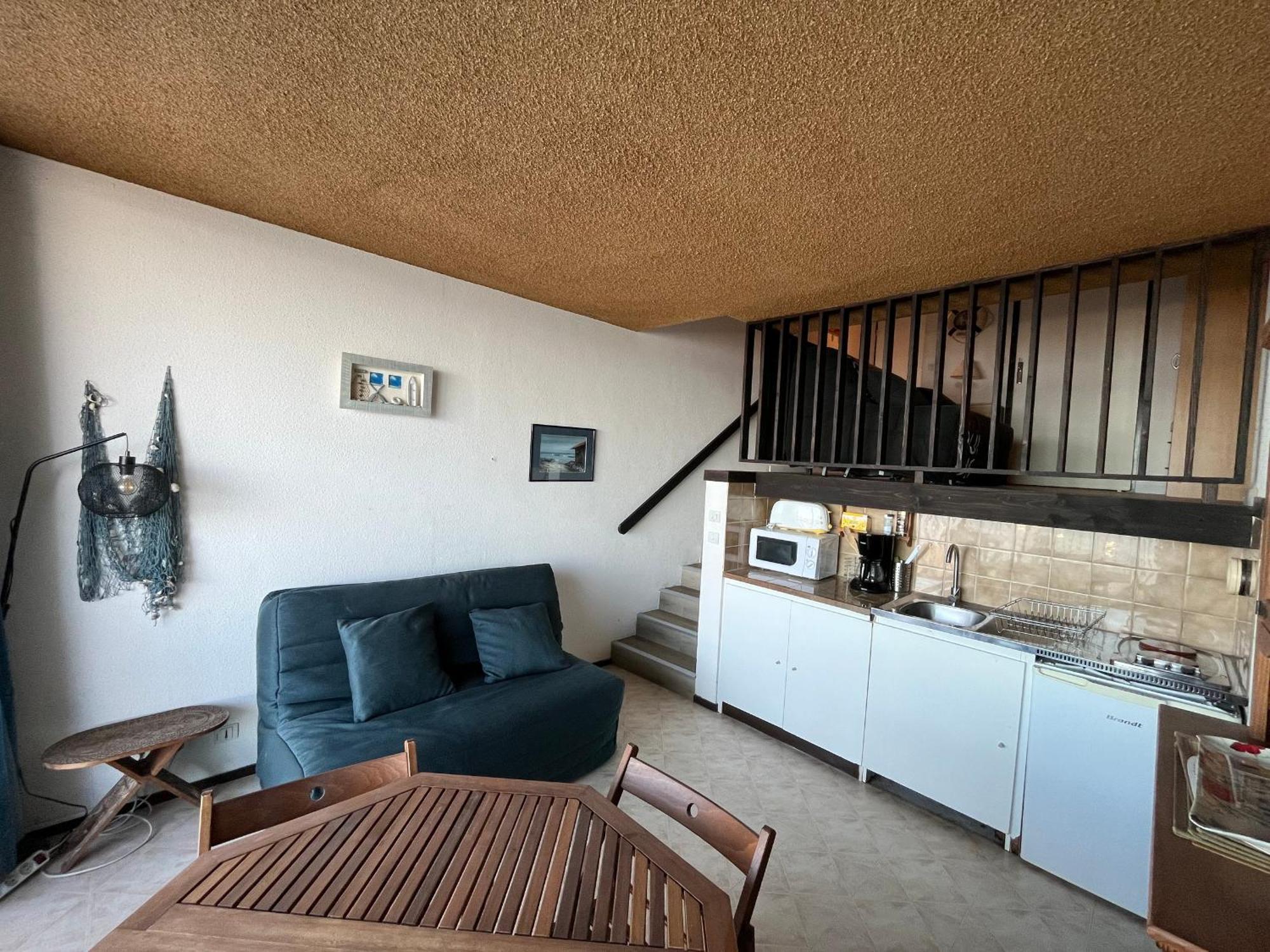 Duplex T1 Vue Mer A Arcachon - Acces Direct Plage - Quartier Aiguillon - Fr-1-319-71 Exteriör bild